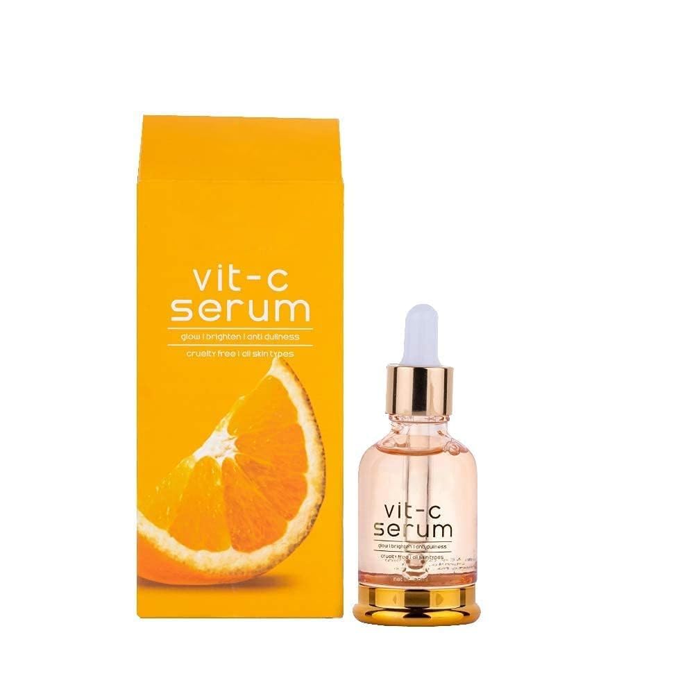 ELIIOUS Vitamin C Serum for Face - 30ml Brightening & Anti-Aging Serum with Hyaluronic Acid | Reduces Dark Circles, Wrinkles & Sun Damage | Day & Night Skincare Routine | Pack of 1