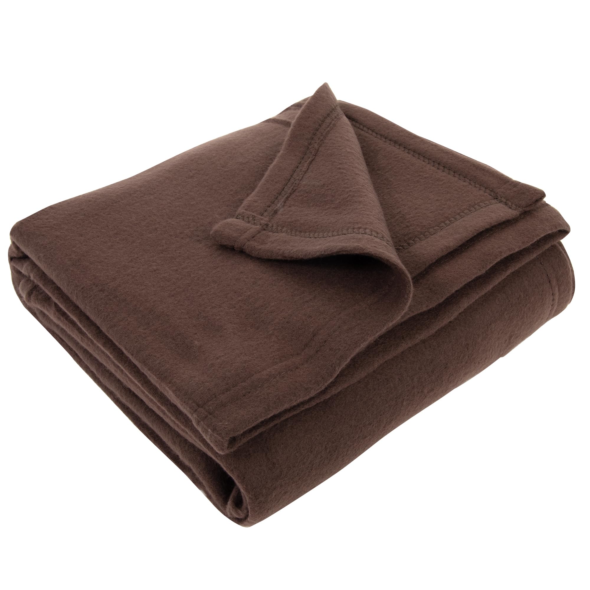 50x60 Ultra Soft Hypoallergenic Fleece Throw Blanket - Cozy Plush Blanket for Living Room, Couch, Chair & Bed - Perfect for Movie Nights, Camping & Winter Warmth