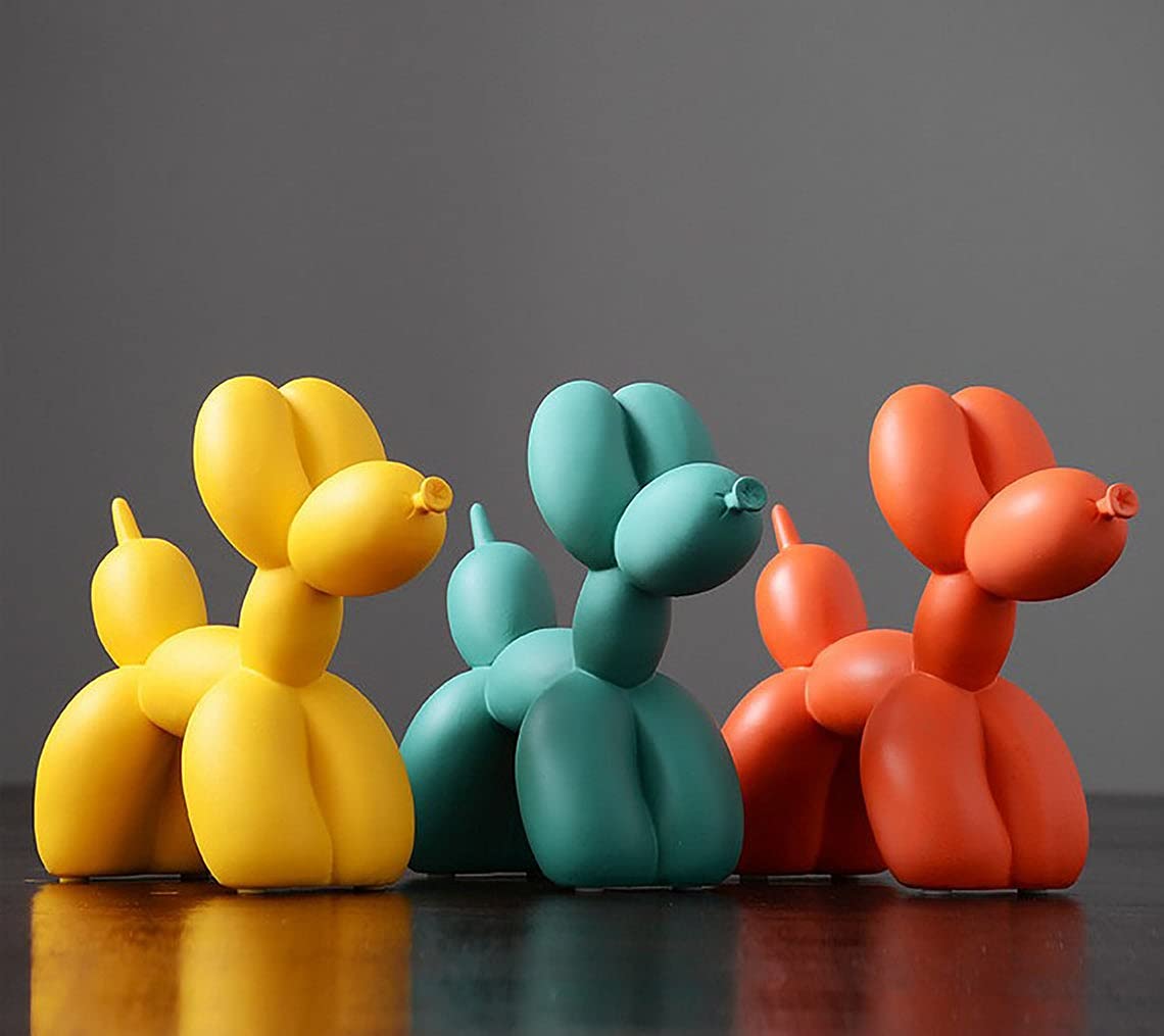 8 Inch Large Balloon Dog Mold for Resin, Plaster, Candles & Soap Making - DIY Craft, Home Decor & Party Supplies