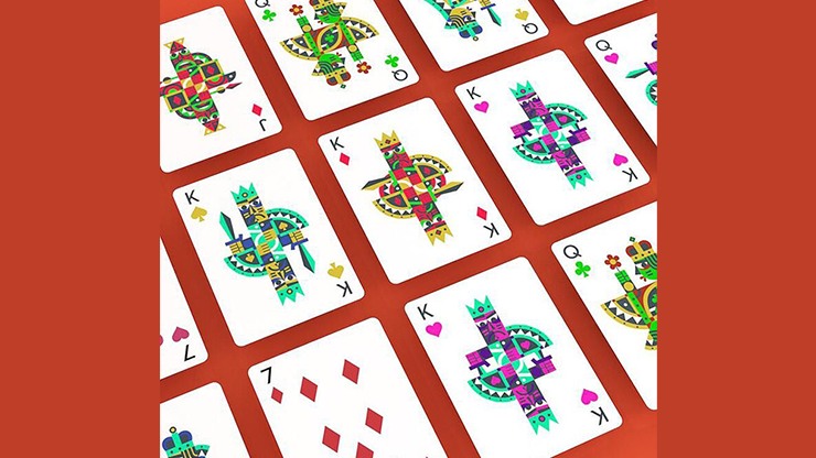 Premium Tiki Themed Playing Cards - 52 Deck with Unique Hawaiian Design for Poker, Blackjack & Magic Tricks - Perfect for Game Nights, Travel & Collectors