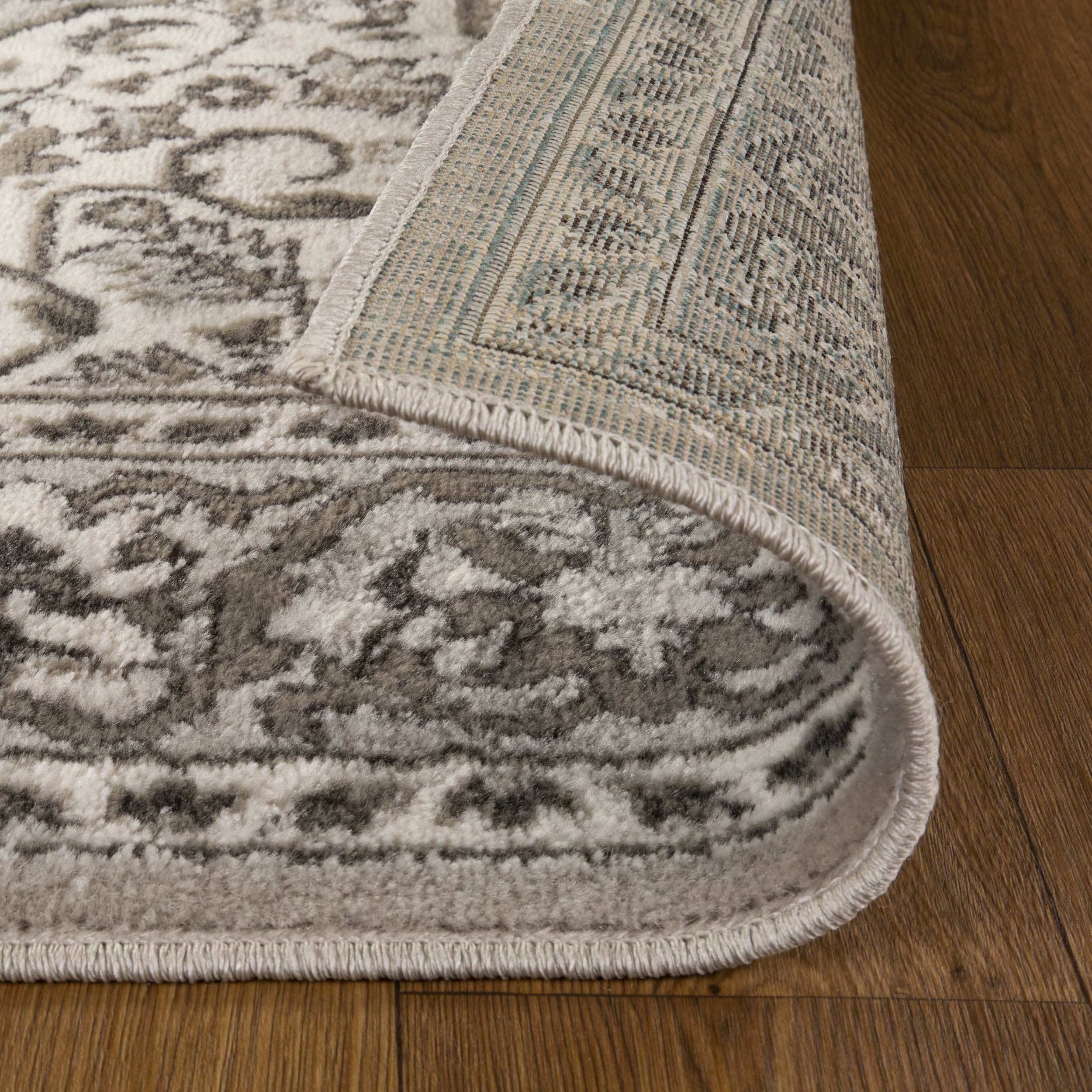 Glendale Traditional Floral Medallion Indoor Area Rug - Non-Slip Living Room Carpet, Bedroom Runner, Hallway Decor | Soft & Durable Home Floor Mat for Cozy Interior Design