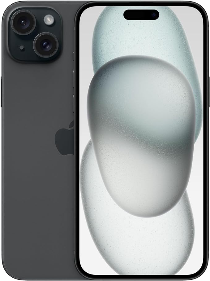 Refurbished iPhone 15 Plus 128GB - Certified Pre-Owned Smartphone with Face ID & Dual Camera | Perfect for Travel, Business & Everyday Use