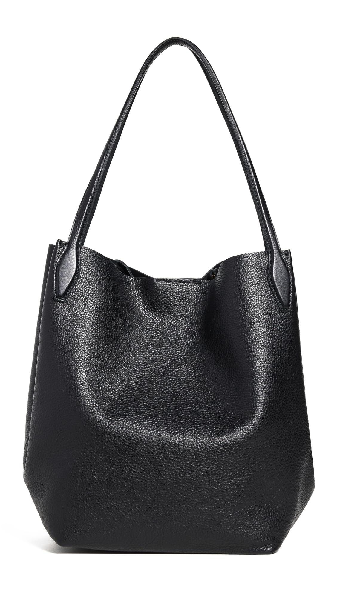Madewell Women's Soft Grain Large Shopper Tote Bag - Stylish & Spacious Leather Tote for Work, Travel & Everyday Use | Perfect Work Bag, Weekender & Commuter Tote