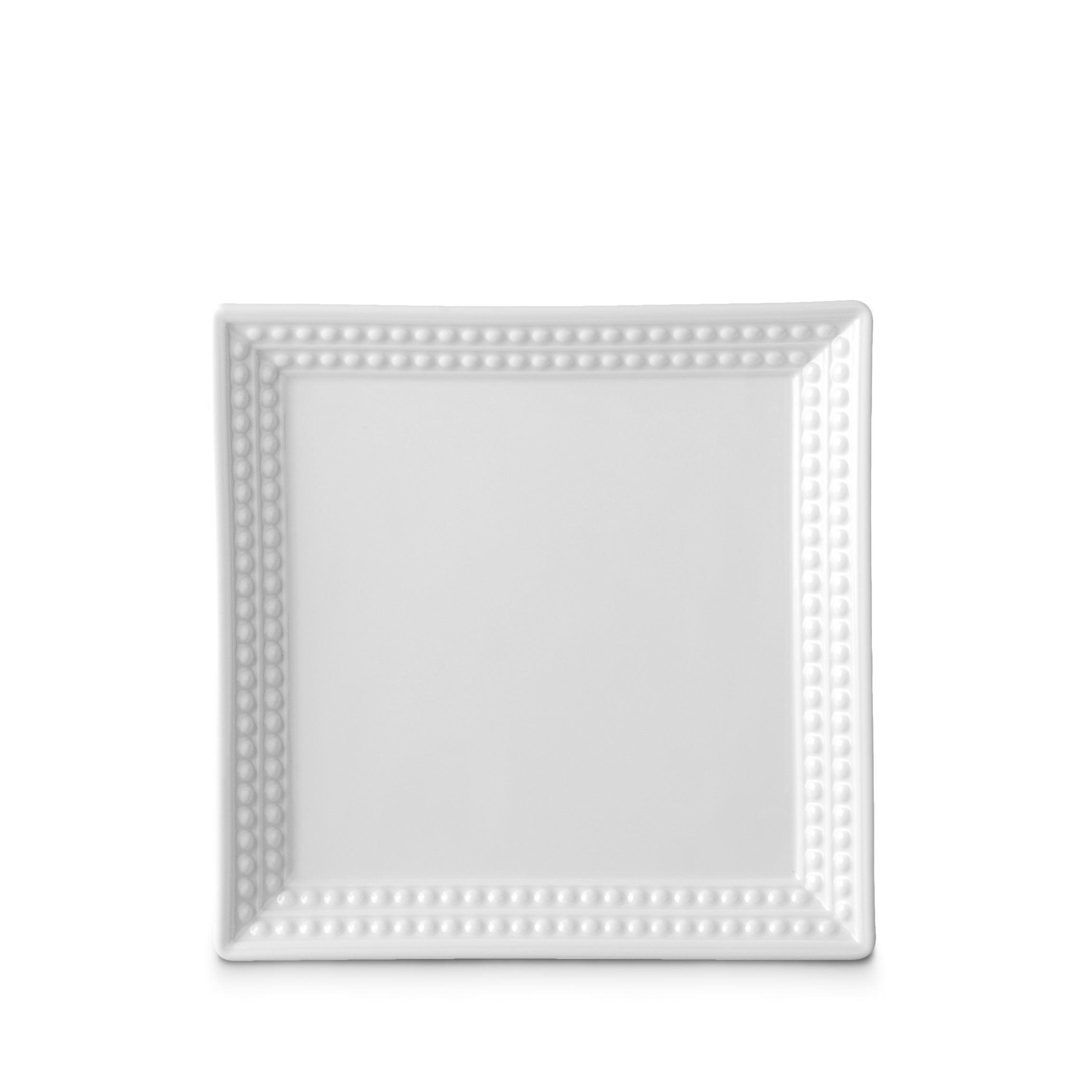 Perlée Square Tray - Elegant Decorative Serving Tray for Coffee, Tea, and Desserts | Perfect for Home, Office, and Gift Giving