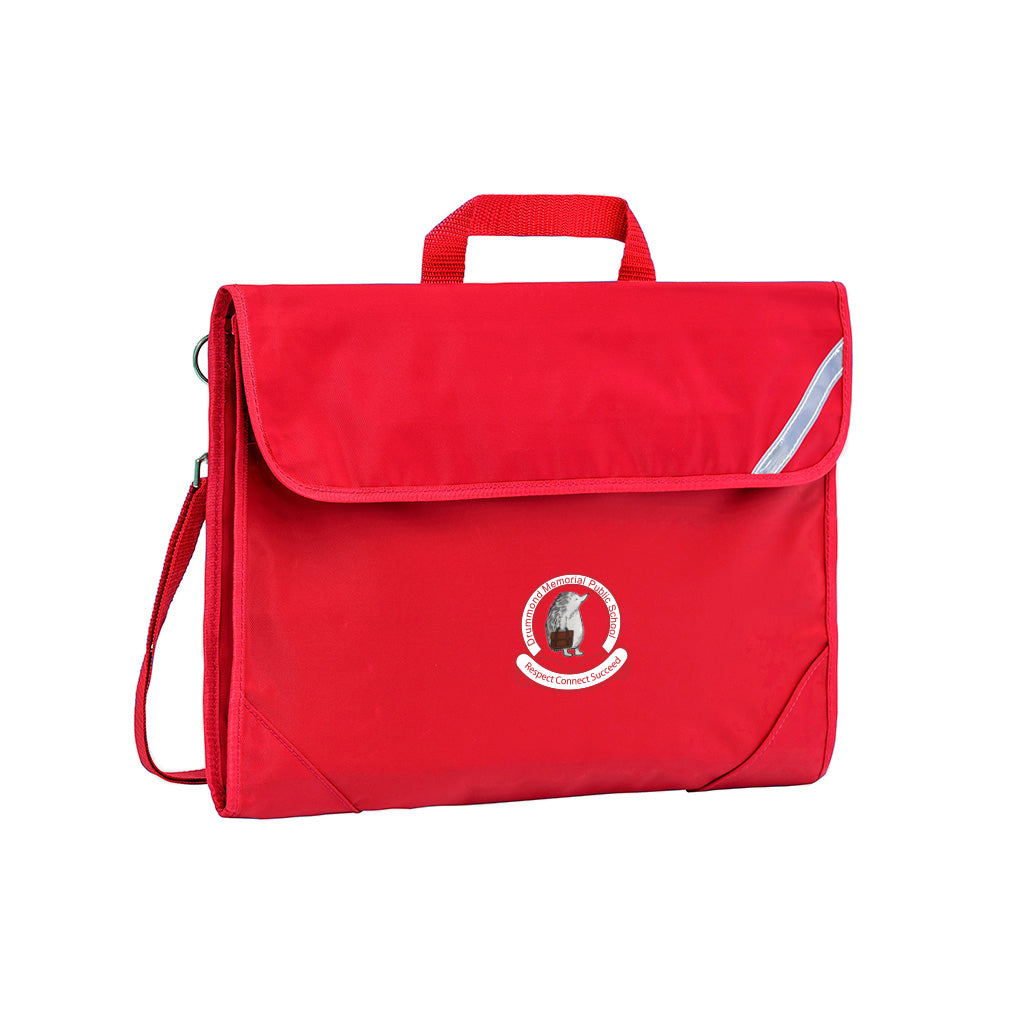 Drummond Memorial School Safety Library Bag - Durable Book Bag for Students, Kids & Teachers - Perfect for School, Library & Everyday Use