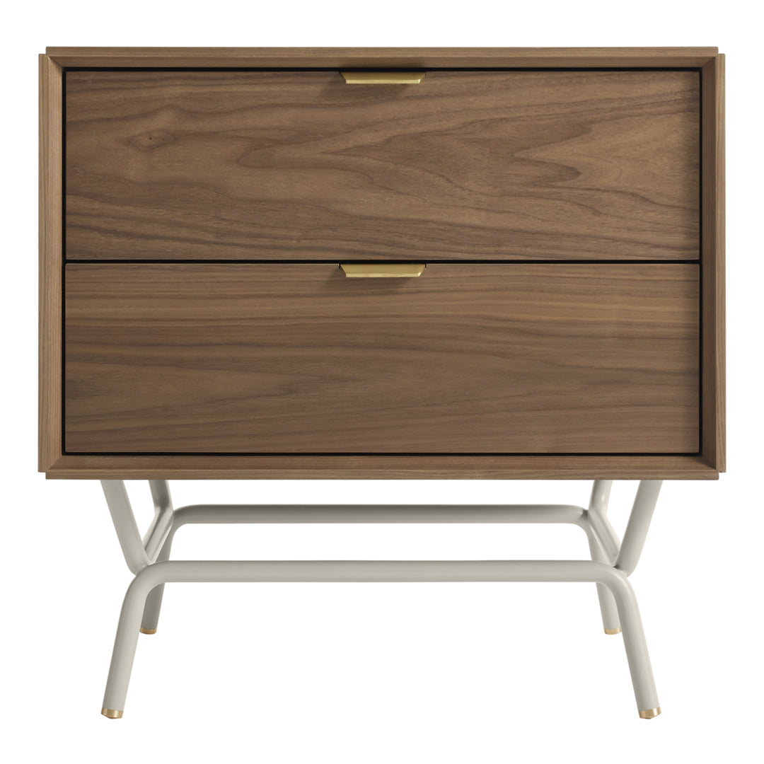 Walnut / Putty Grey