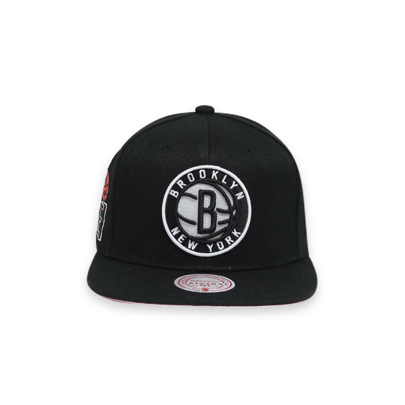 Brooklyn Nets All Love Snapback Hat - NBA Basketball Team Adjustable Fitted Cap for Men & Women - Perfect for Games, Sports Events, and Streetwear Fashion