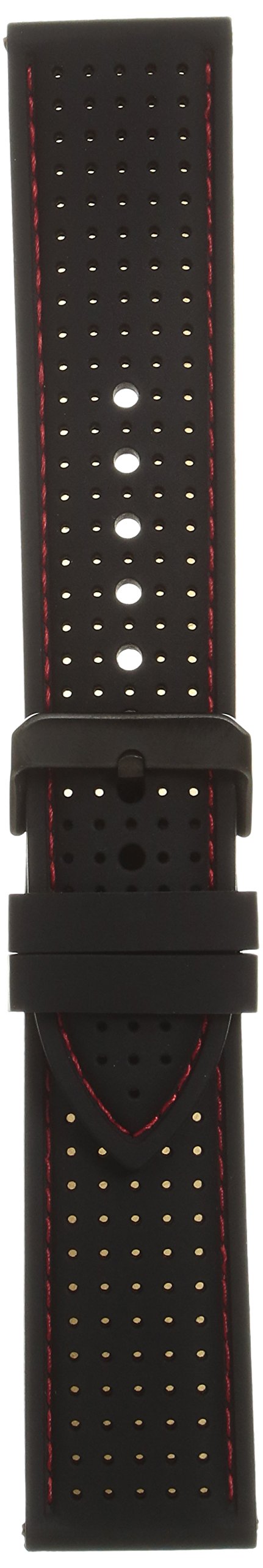 Hadley Roma MS3351RA 200 Silicone Watch Band - Durable & Comfortable Replacement Strap for Men & Women - Perfect for Sports, Work & Everyday Wear