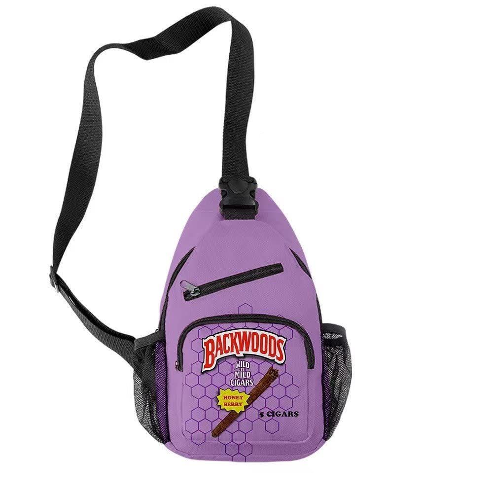 Backwoods Messenger Bag for Men & Women - Crossbody & Waist Pack for Travel & Hiking