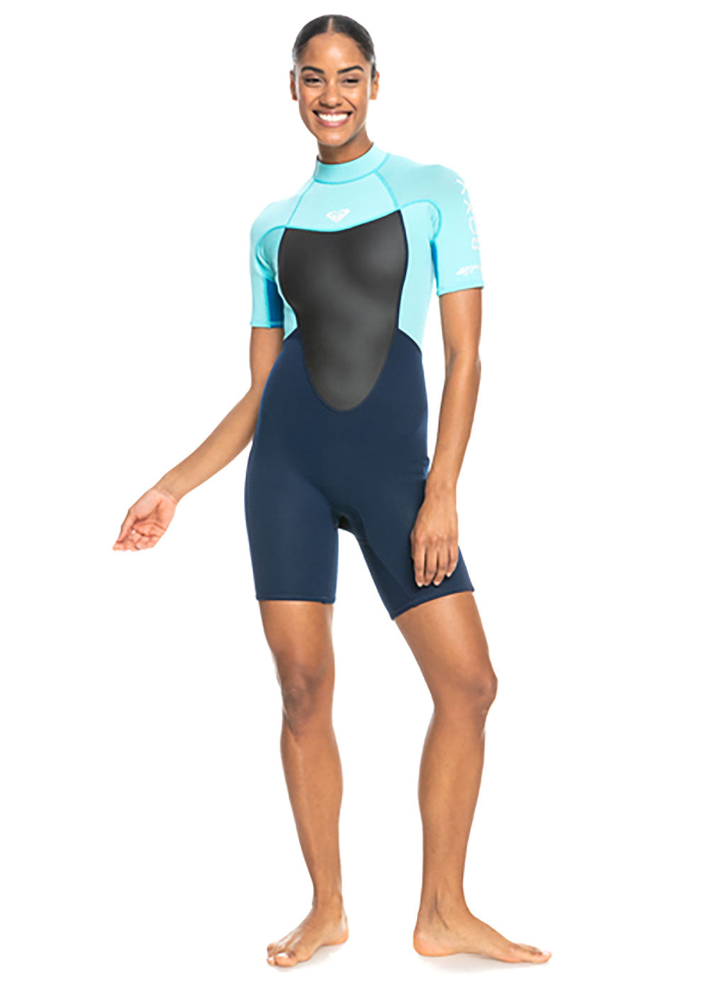 Roxy 2mm Women's Prologue Back Zip Spring Wetsuit - Perfect for Surfing, Swimming & Water Sports