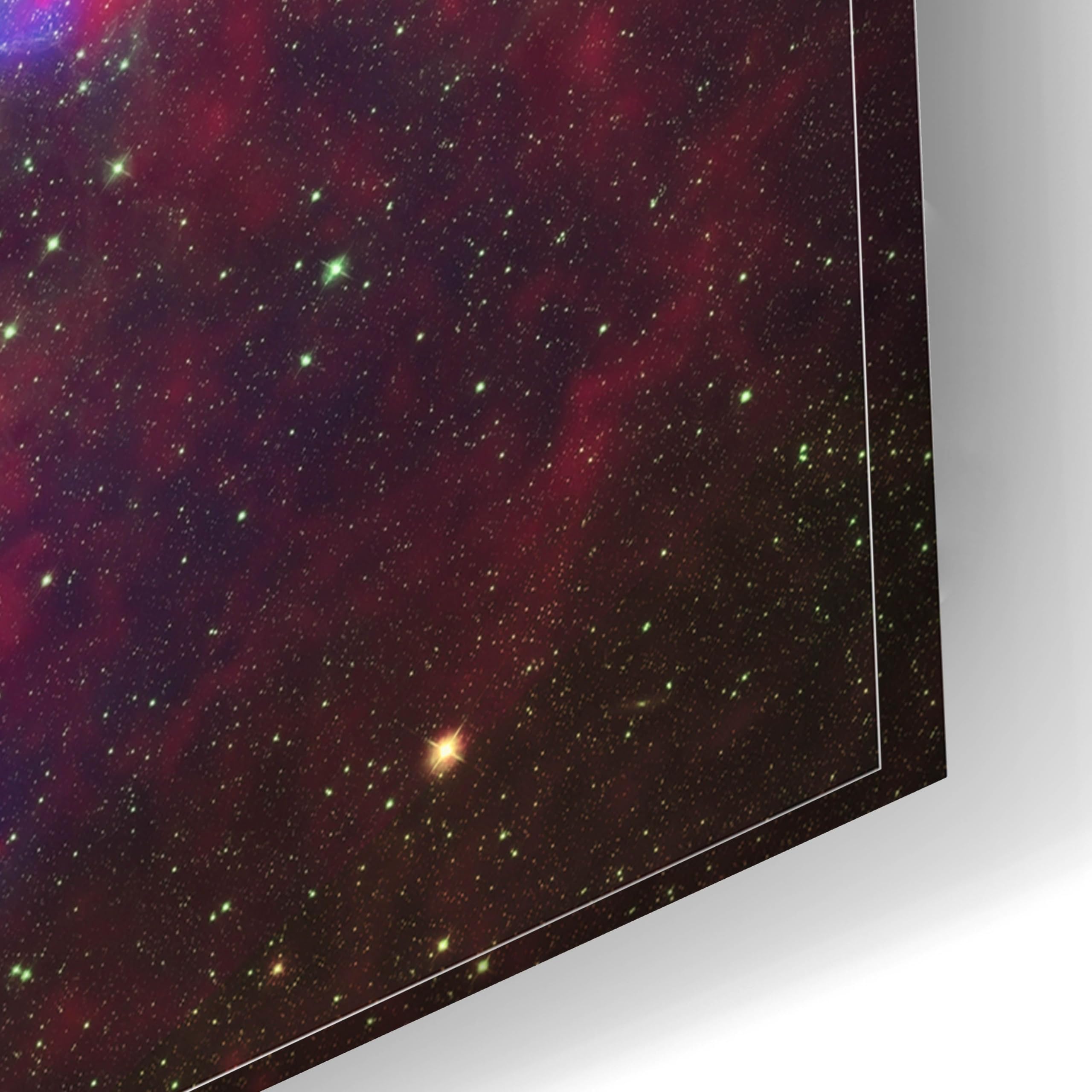 Epic 'Tarantula Nebula' Acrylic Glass Wall Art - 24x16 Inches Space-Themed Home Decor for Living Room, Bedroom & Office