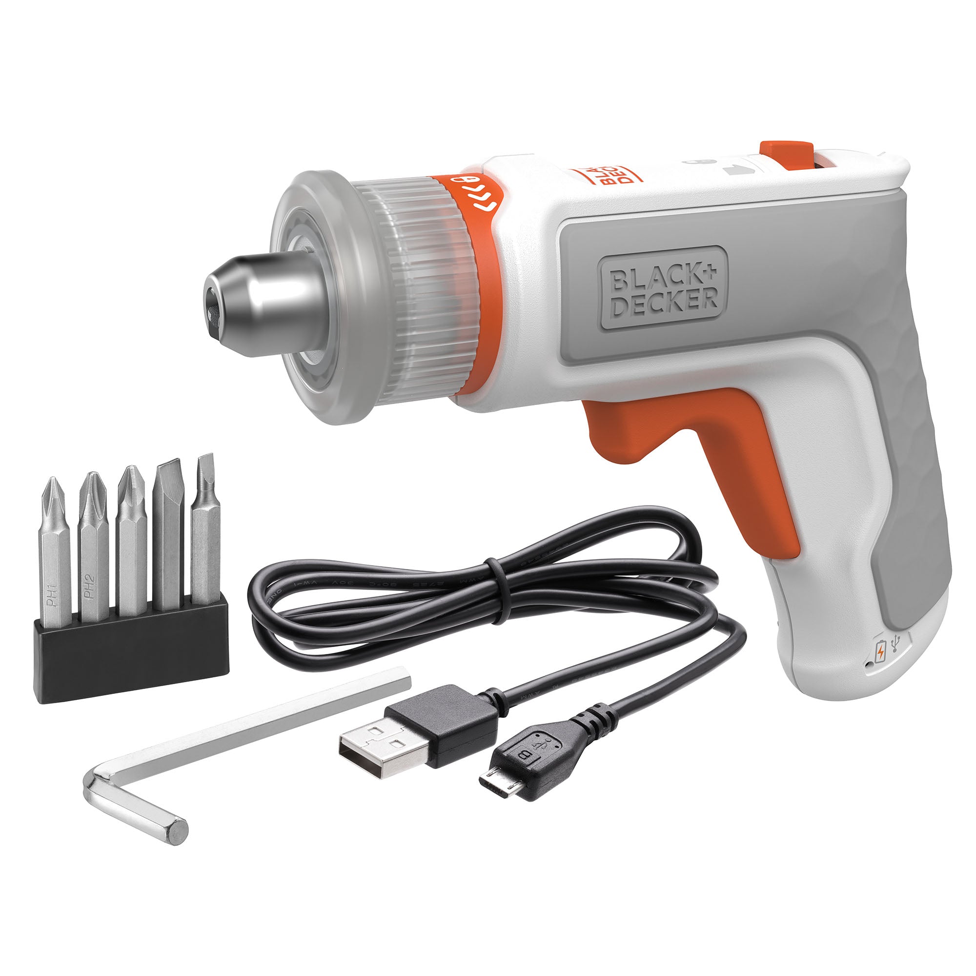 4V MAX Cordless Screwdriver - Electric Screwdriver with LED Light & 2 Batteries, Compact & Lightweight for Home DIY, Furniture Assembly, Electronics Repair - Perfect for Tight Spaces & Small Projects
