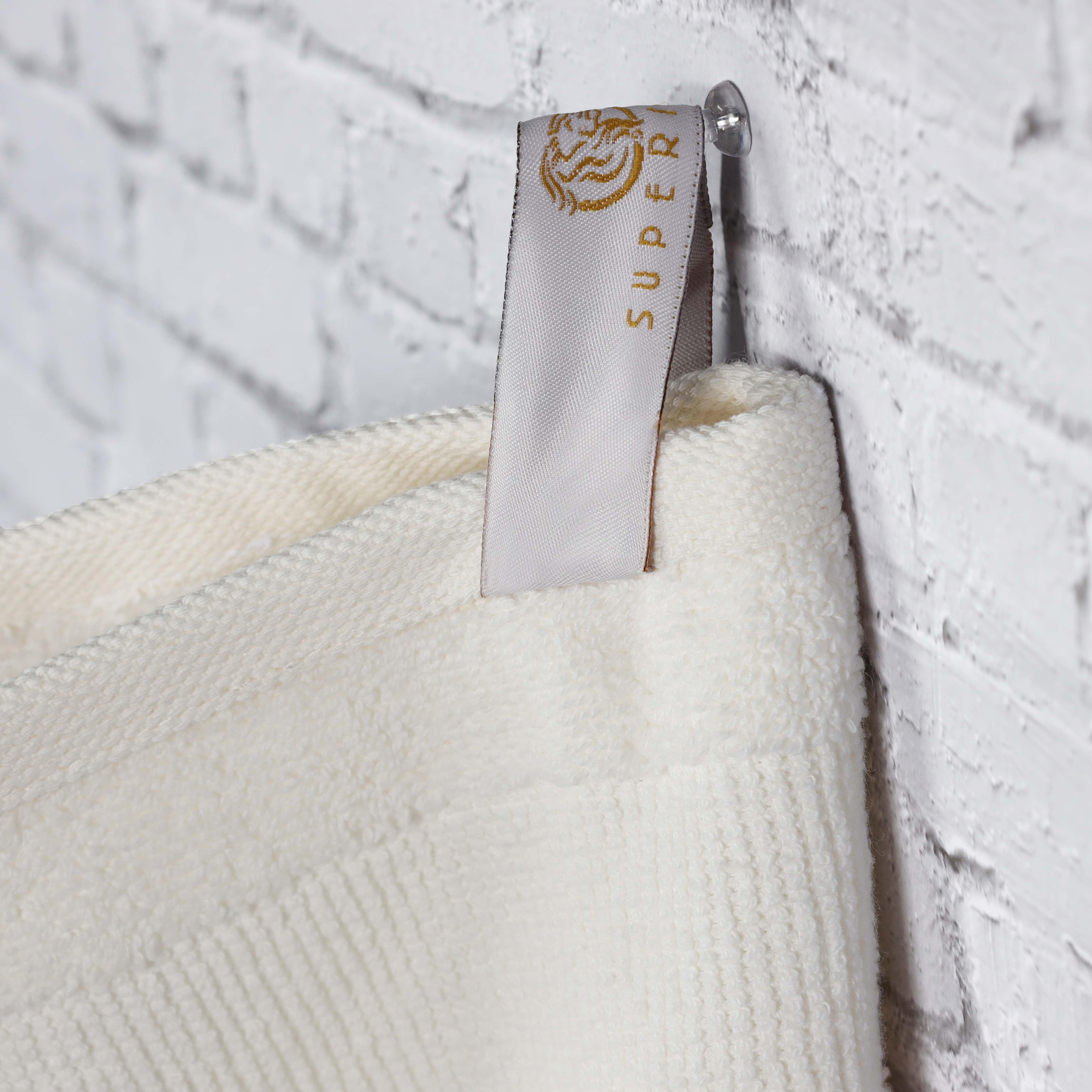 Premium Roma Cotton Ribbed Textured Hand Towels - Soft & Absorbent Bath Towel Set of 6 - Perfect for Kitchen, Bathroom & Guest Use - Eco-Friendly Home Essentials