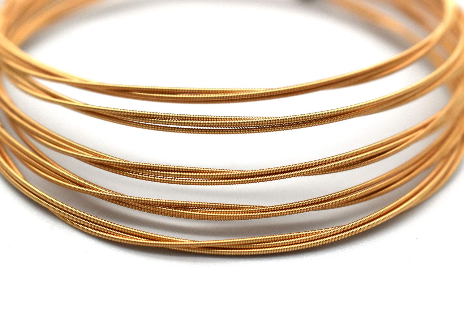 Premium Acoustic Guitar G Strings - Light Tension, Corrosion-Resistant Brass for Bright Balanced Tone (10-Pack) | Perfect for Folk, Country & Fingerstyle Playing