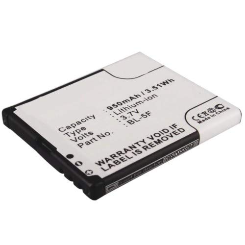Synergy 950mAh Battery for Nokia 6210 Navigator - Long Lasting Power for Travel & Navigation