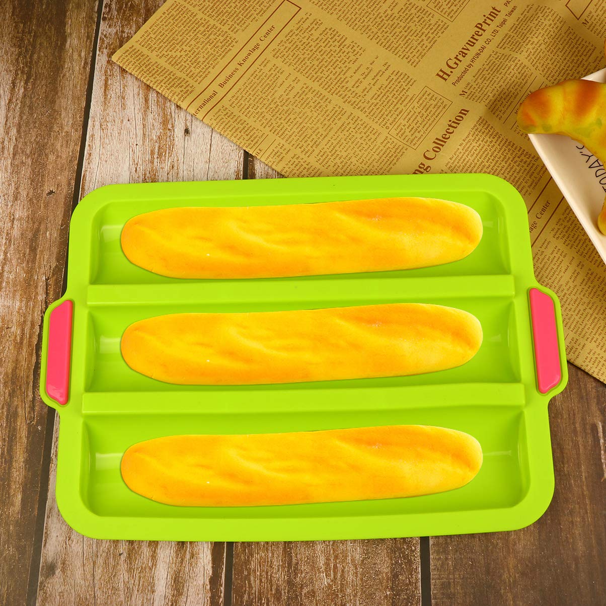 Non-Stick Silicone Bread Pan - Square Baking Tray for Cakes, Chocolate, Biscuits & Soap Making | Premium Kitchen Bakeware for Perfect Toast & Desserts | Ideal for Home Bakers & DIY Crafts