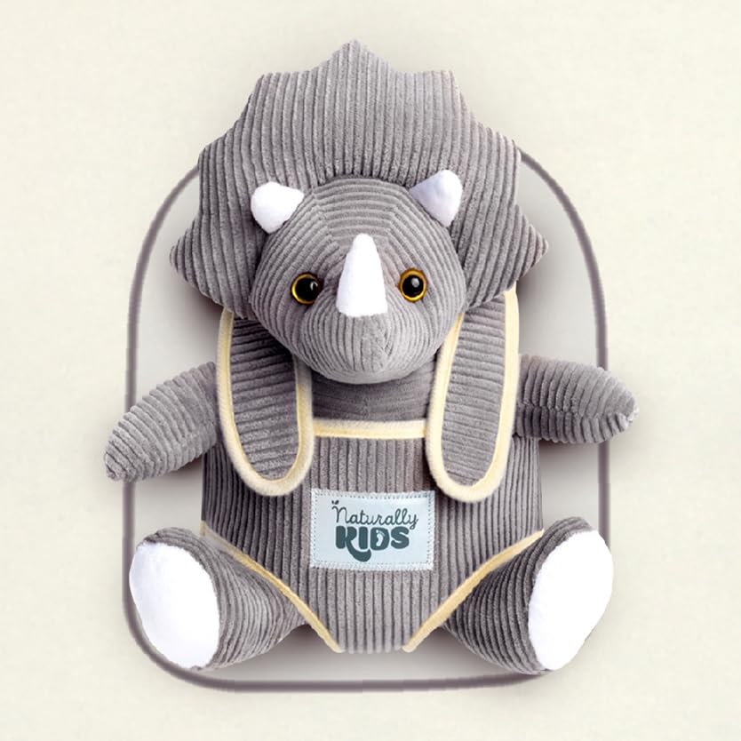 15 Dinosaur Triceratops Grey