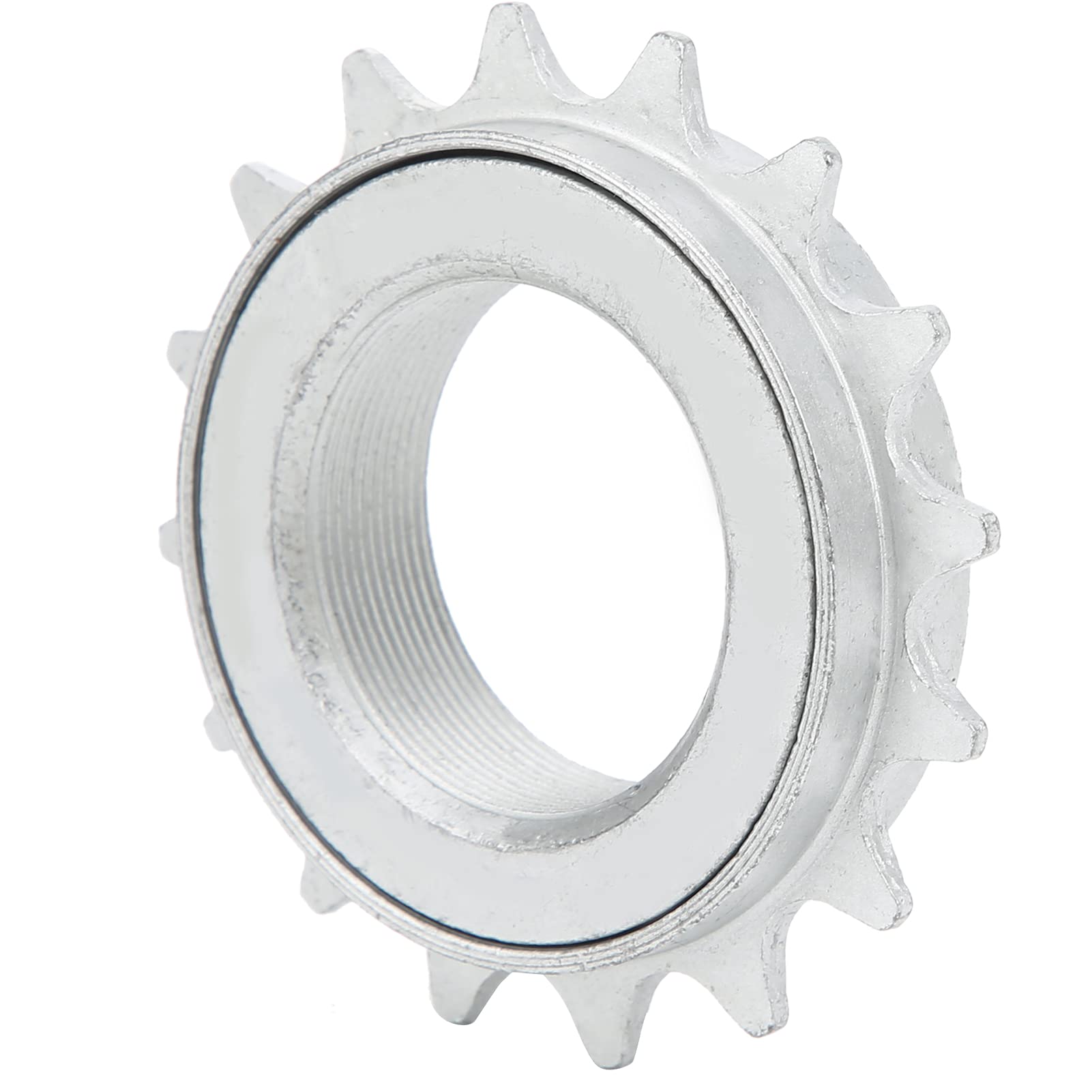 Dilwe 16T Sprocket Cassette - Stainless Steel Single Speed Flywheel with 16 Teeth for Mountain Bikes - Perfect for Urban Commuting and Off-Road Cycling Accessories