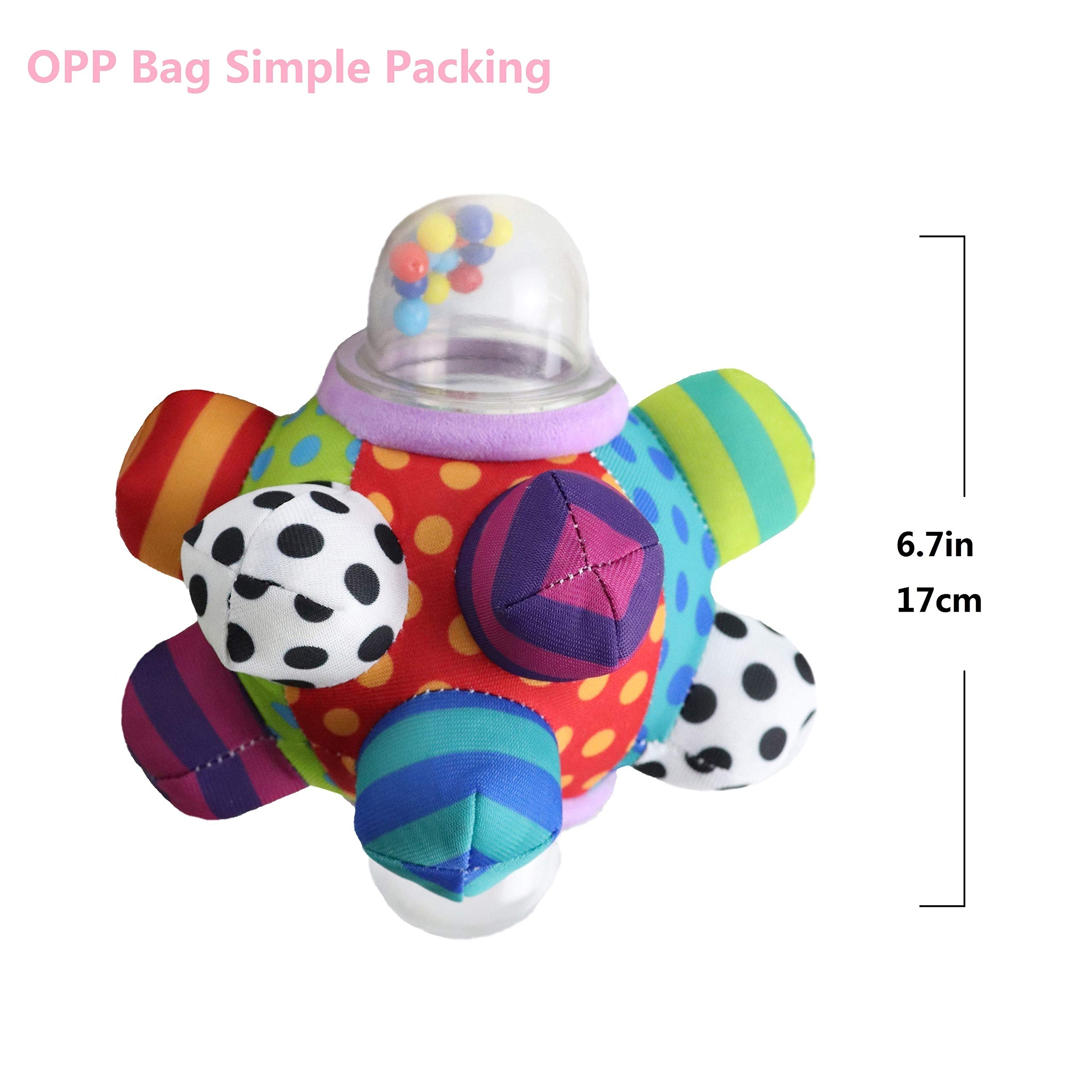 Bumpy Ball Baby Toy 0-12 Months - Motor Skills & Sensory Development for Infants - Playtime & Learning