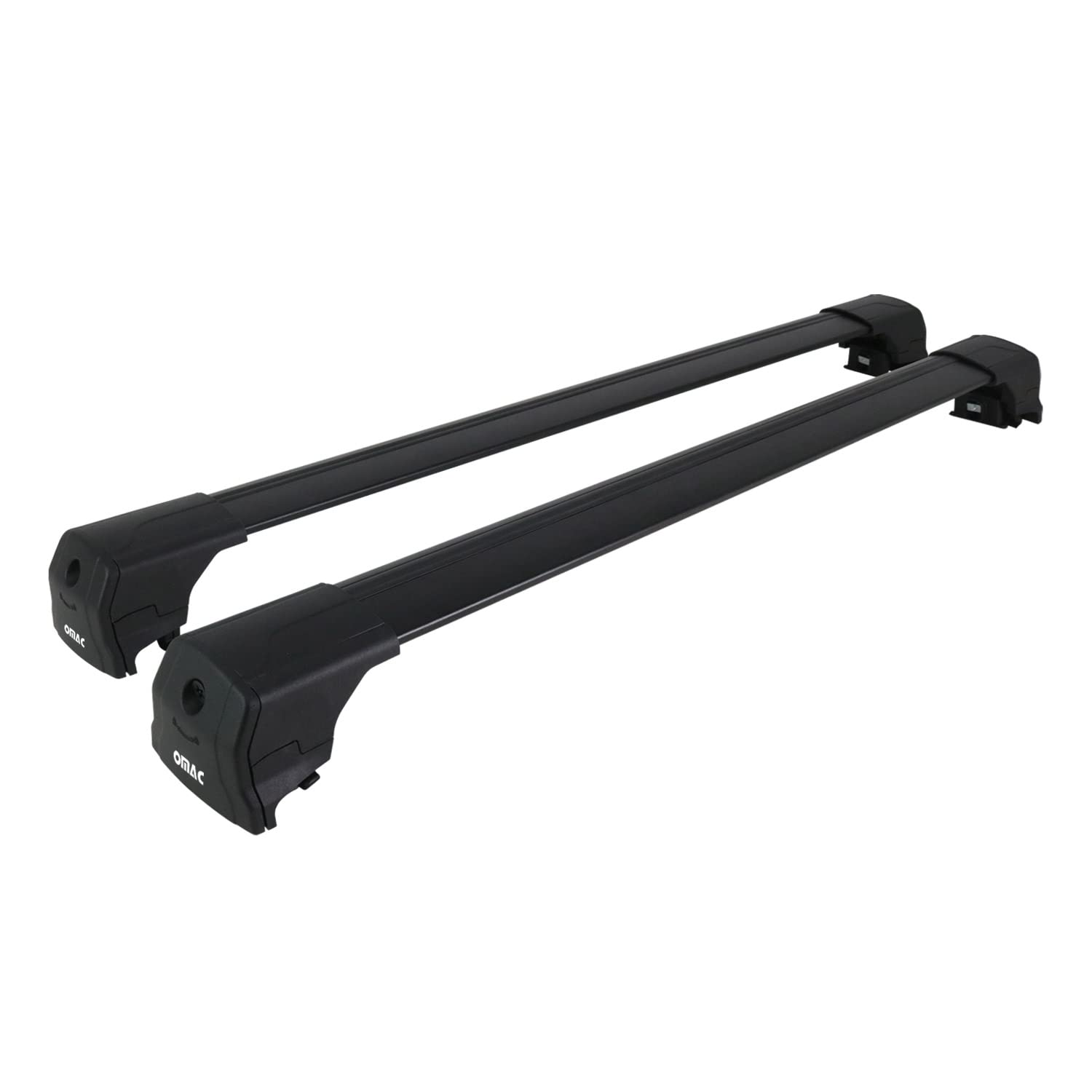 OMAC Aluminum Roof Racks Cross Bars for Mercedes GLA Class H247 (2020-2025) - Heavy Duty Black Luggage Carrier | Perfect for Road Trips, Camping & Outdoor Adventures