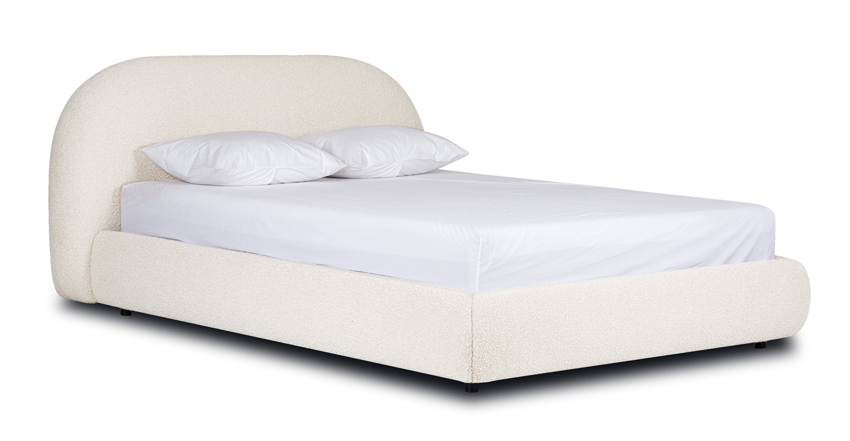 Crema White Boucle