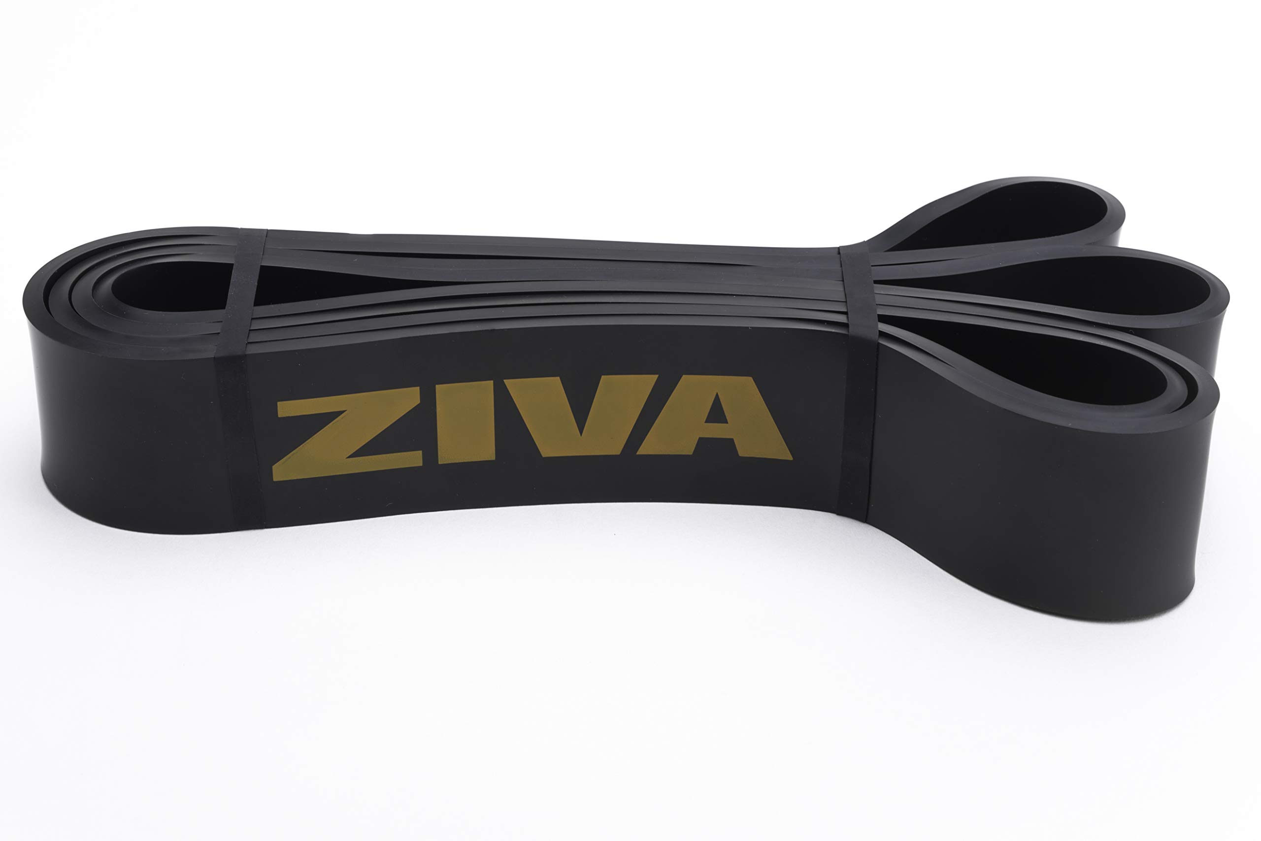 Ziva PRO Portable Resistance Band - Heavy Duty Pull Up Assistance Bands for Home Workouts, Strength Training, Physical Therapy & Stretching - Extra Heavy Resistance (44-66 lbs), 41 Inch Length - Perfect for Gym, Yoga, CrossFit & Rehabilitation Exercises
