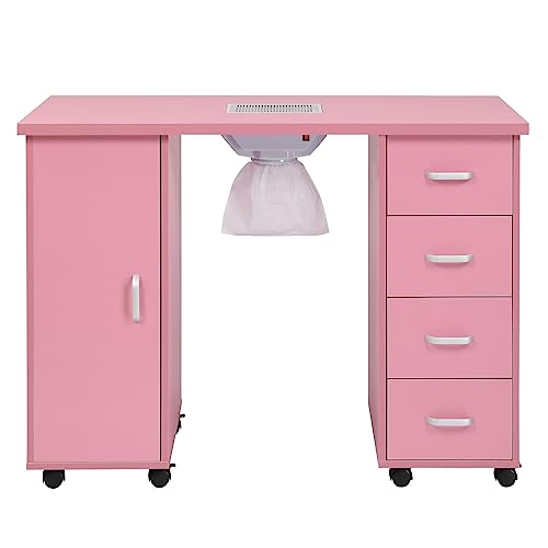Pink With Electric Downdraft Vent, 43''