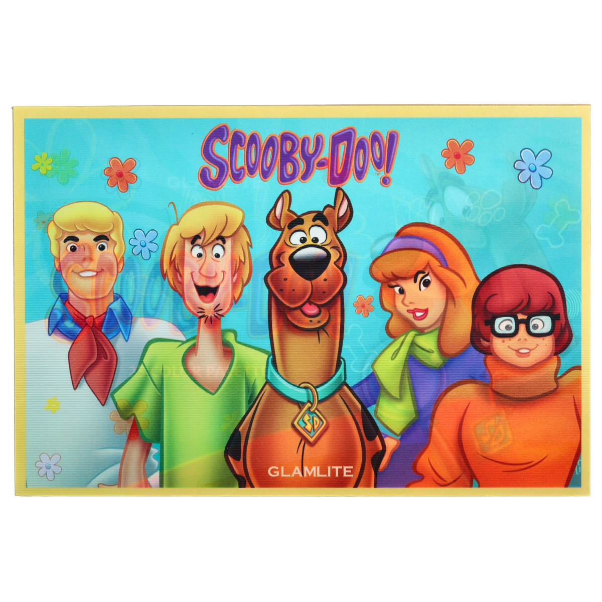 Scooby Doo x Glamlite 25 Color Eyeshadow Palette - Vibrant Makeup Set for Halloween, Cosplay & Themed Parties | Cruelty-Free & Vegan