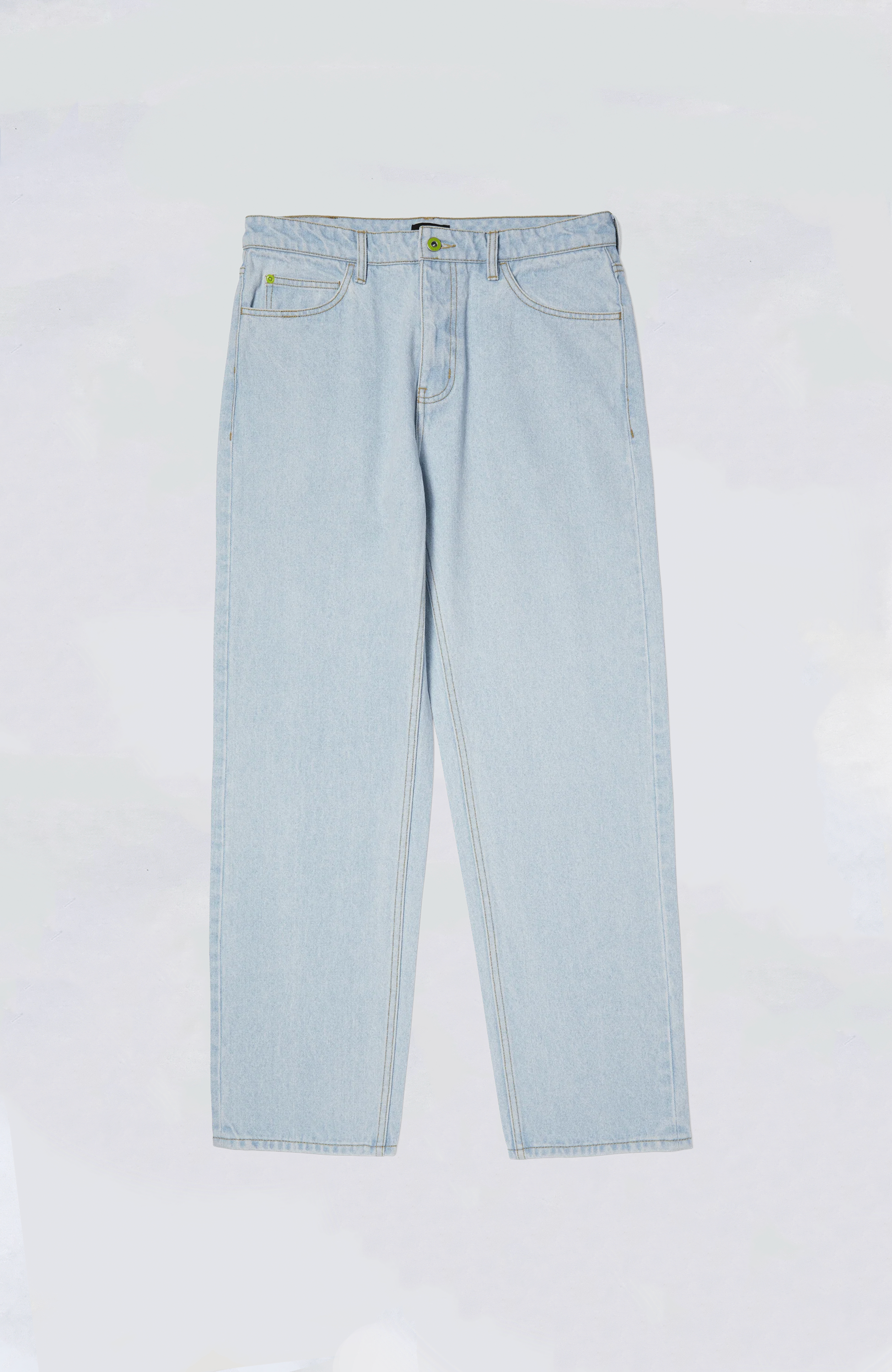 HUF Original Denim Pants for Men - Classic Straight Fit Jeans | Comfortable & Durable for Casual Wear, Street Style & Everyday Outfits