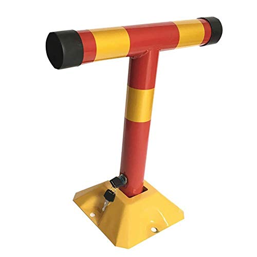 Auto Parking Lock - Heavy Duty Parking Barrier for Private Spaces, No Drilling Required, Anti-Crash Bollard for Secure Vehicle Protection | Perfect for Driveways, Garages & Commercial Parking Lots