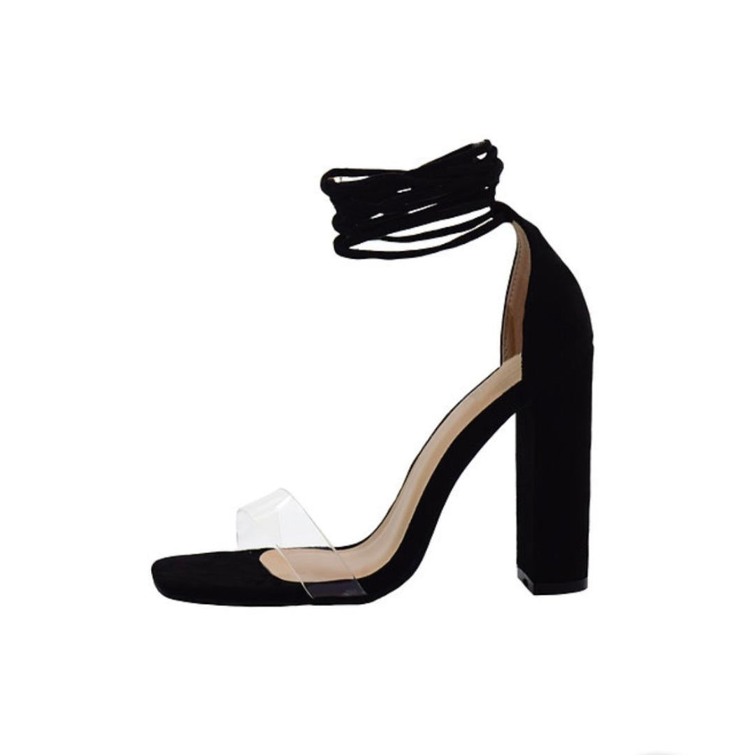 Adelle Black High Heels for Women - Elegant Pointed Toe Stiletto Pumps for Party, Wedding & Evening Wear