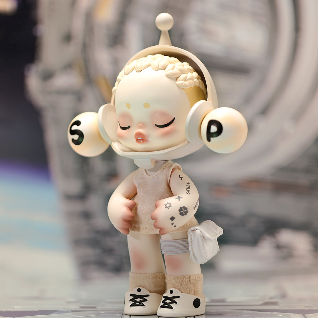 POP MART SKULLPANDA OOTD Light Chaser 200% Collectible Figure - Limited Edition Anime Art Toy for Display, Gift & Home Decor