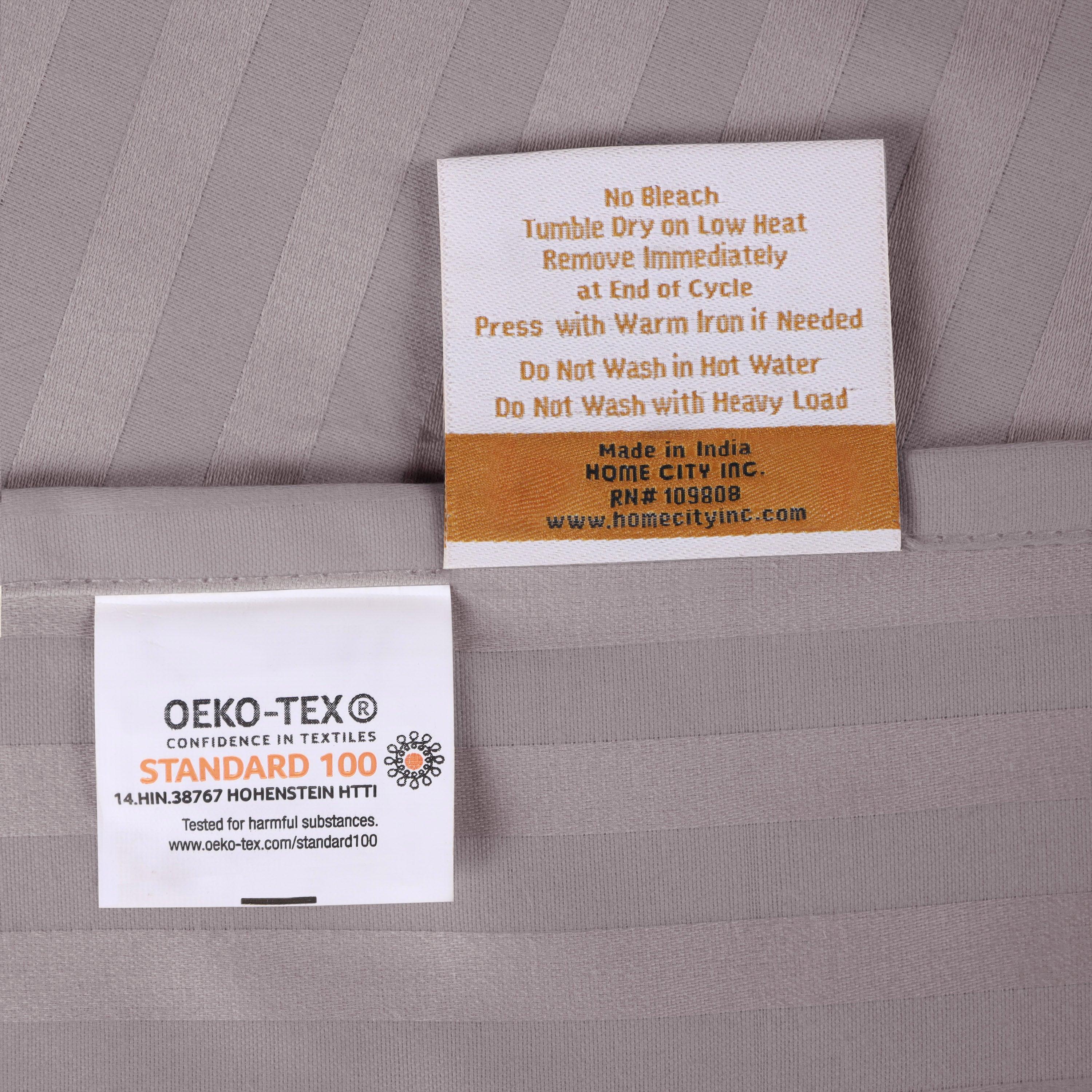 Premium 100% Egyptian Cotton 300 Thread Count Sheet Set - Deep Pocket Fitted, Flat Sheet & Pillowcases - Soft Breathable Bedding for Luxury Hotels & Home Use