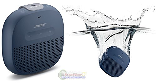 Bose SoundLink Micro: Compact Waterproof Bluetooth Speaker with Rich Bass - Perfect for Outdoor Adventures, Beach, Pool & Travel - Midnight Blue