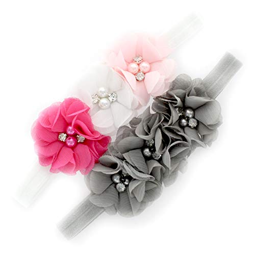 White/Light Pink/Hot Pink/Gray