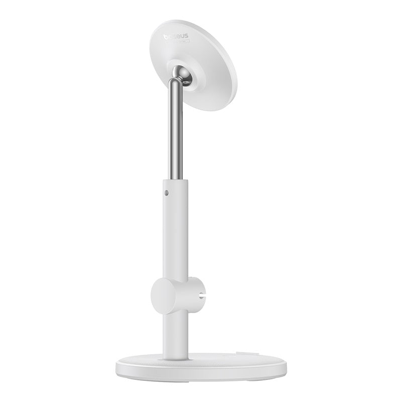 Baseus MagPro Magnetic Phone Stand for Desk - White | Perfect for Home, Office & Car Use