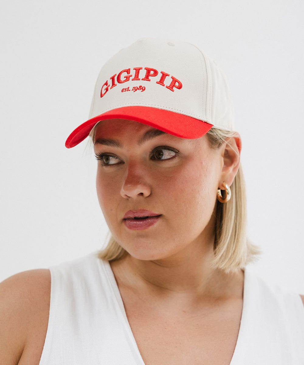 Gigi Pip Women's Vintage Trucker Hat - Adjustable Snapback Cap for Outdoor, Travel & Casual Wear