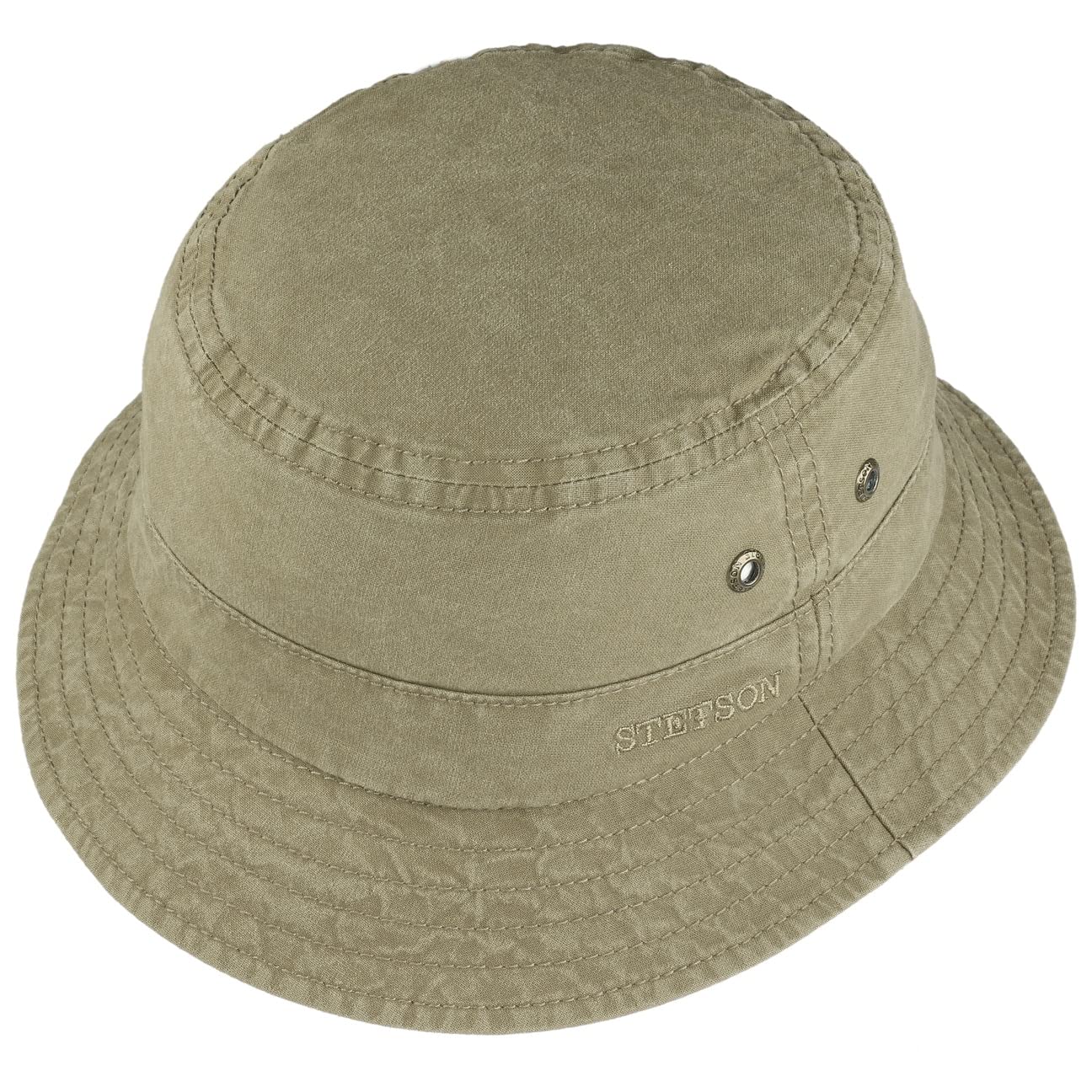 Stetson Delave Cotton Hat for Women & Men - Classic Sun Protection for Outdoor Activities, Travel, and Casual Wear