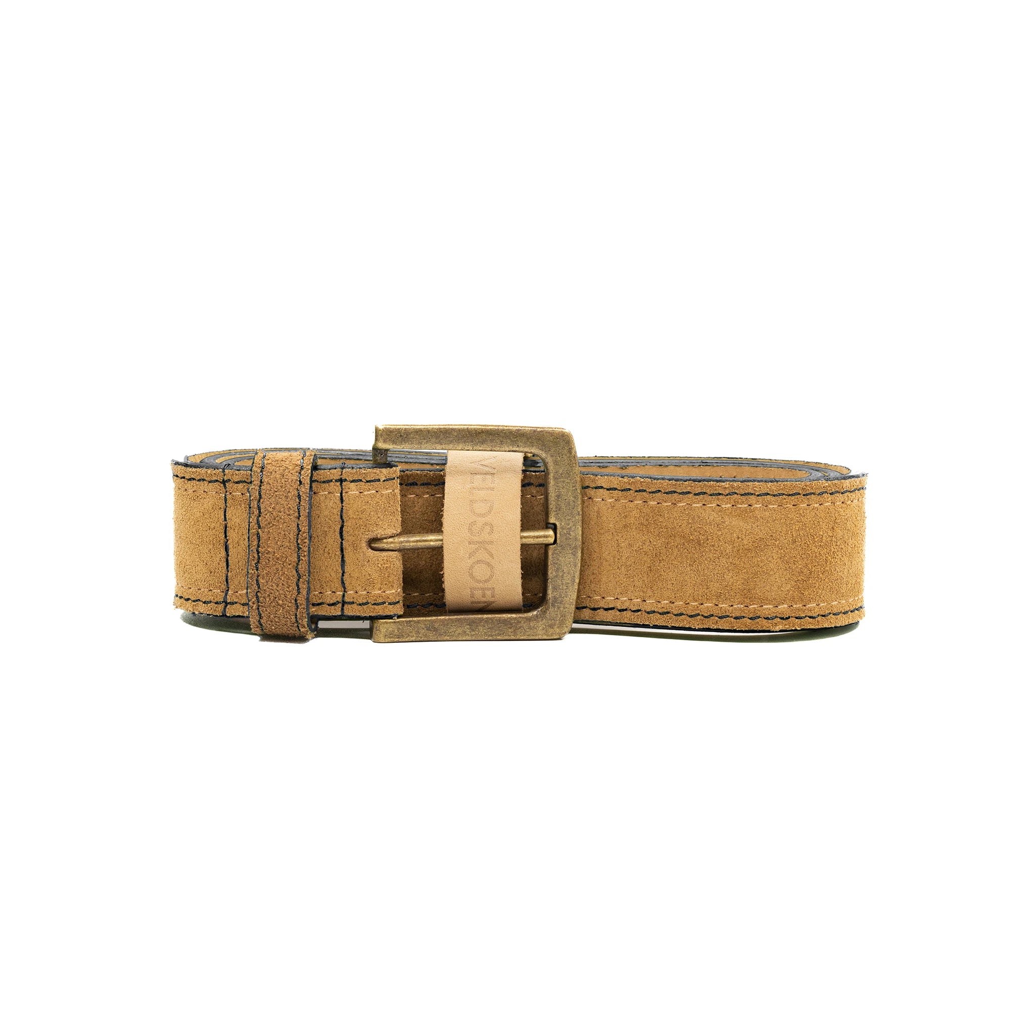 40mm Safari Belt for Men - Premium Black Leather Strap for Outdoor Adventures, Hiking & Casual Wear