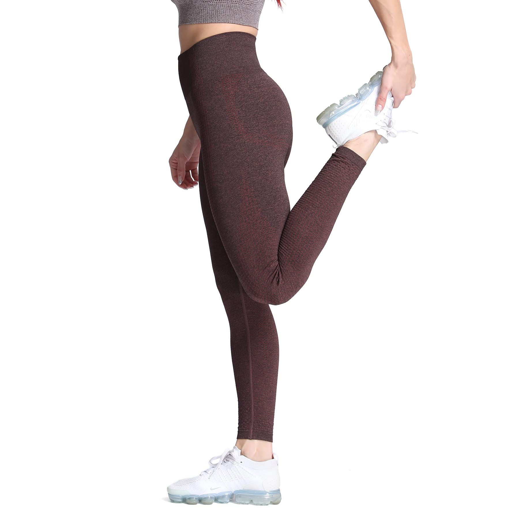 Aoxjox High Waist Seamless Yoga Pants for Women - 24