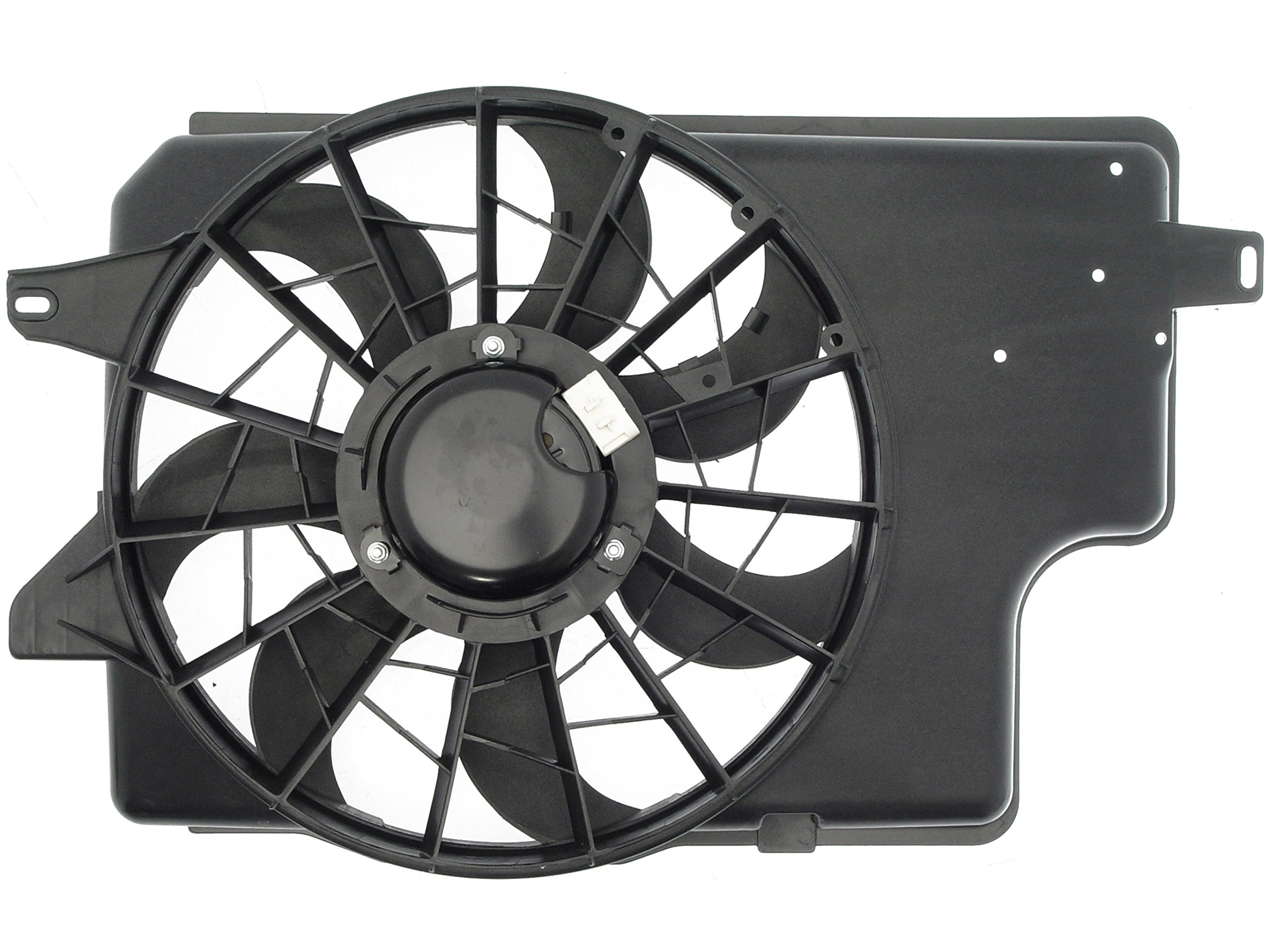 Dorman 620-128 Engine Cooling Fan Assembly Replacement for Ford F-150, F-250, Expedition | High-Performance Cooling System Part | Perfect for Off-Roading, Towing & Hot Climate Driving