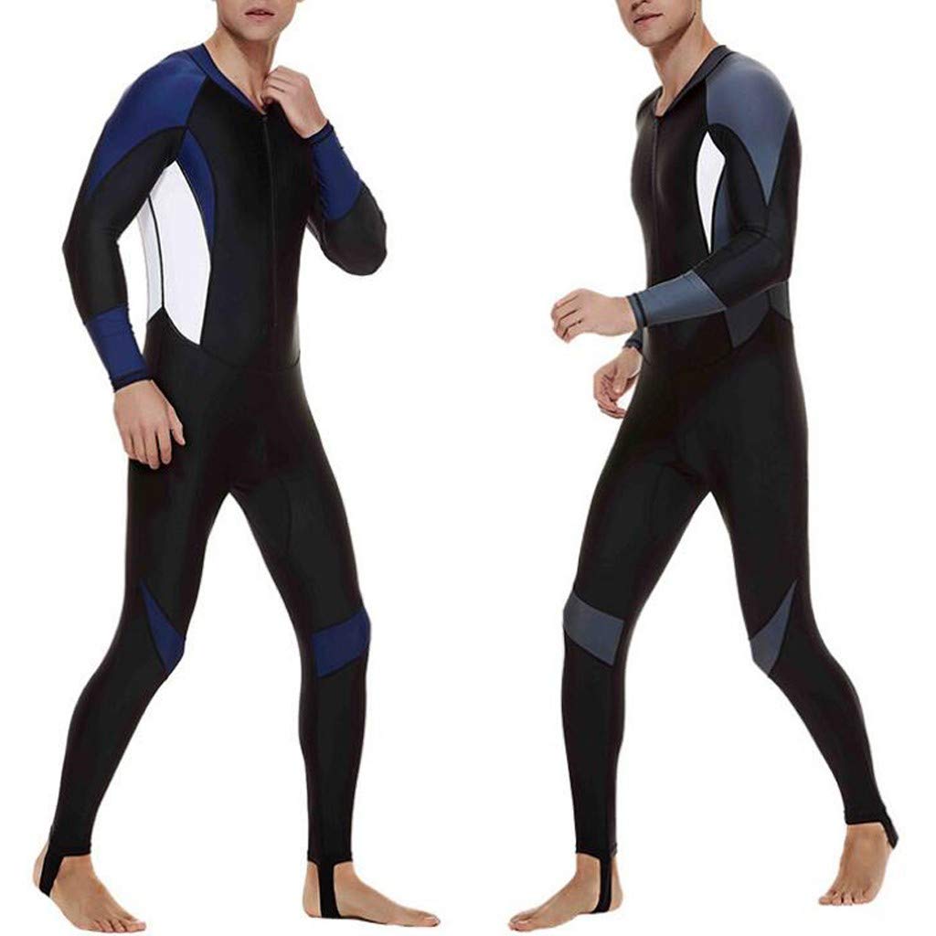 **Alalaso Men's Full Body Wetsuit Jumpsuit - Scuba Diving, Snorkeling & Water Sports Gear - Premium Neoprene Diving Suit for Warm & Cold Water**