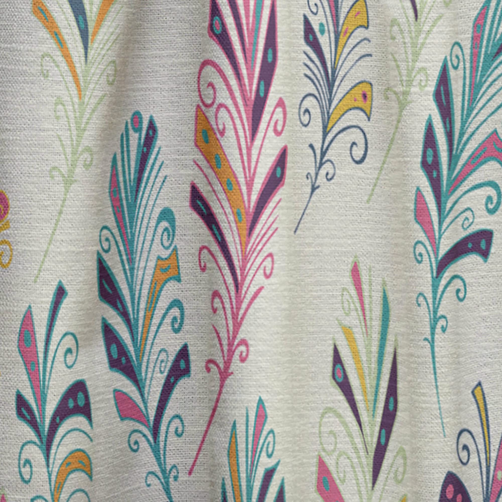 Dream Catcher Pattern Thermal Insulated Curtains for Bedroom & Living Room - Single Panel 52x63 - Blackout Drapes for Privacy, Light Control & Energy Saving