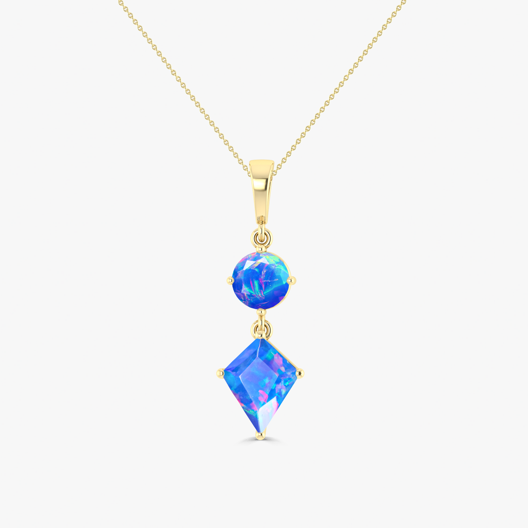 Blue opal