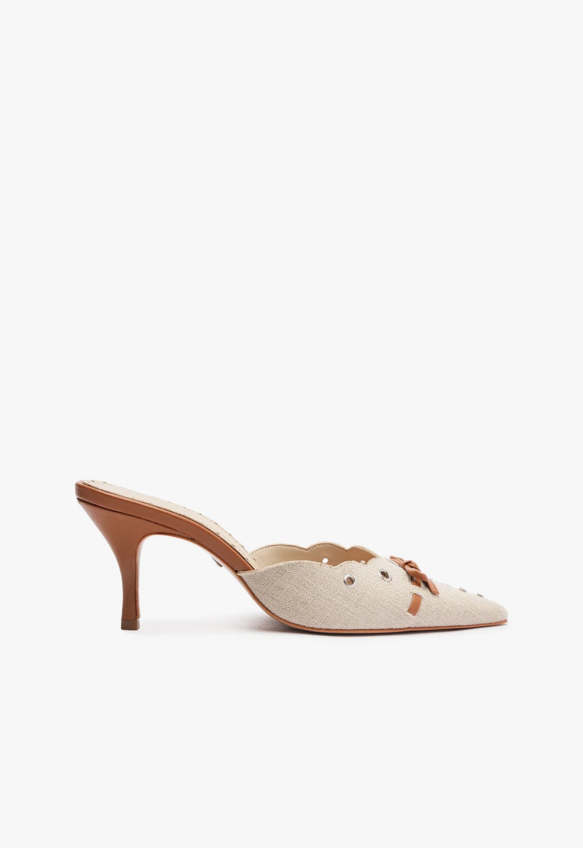 Hilly Linen Pumps for Women - Comfortable Summer Casual Shoes with Breathable Fabric - Perfect for Office, Walking, and Outdoor Activities