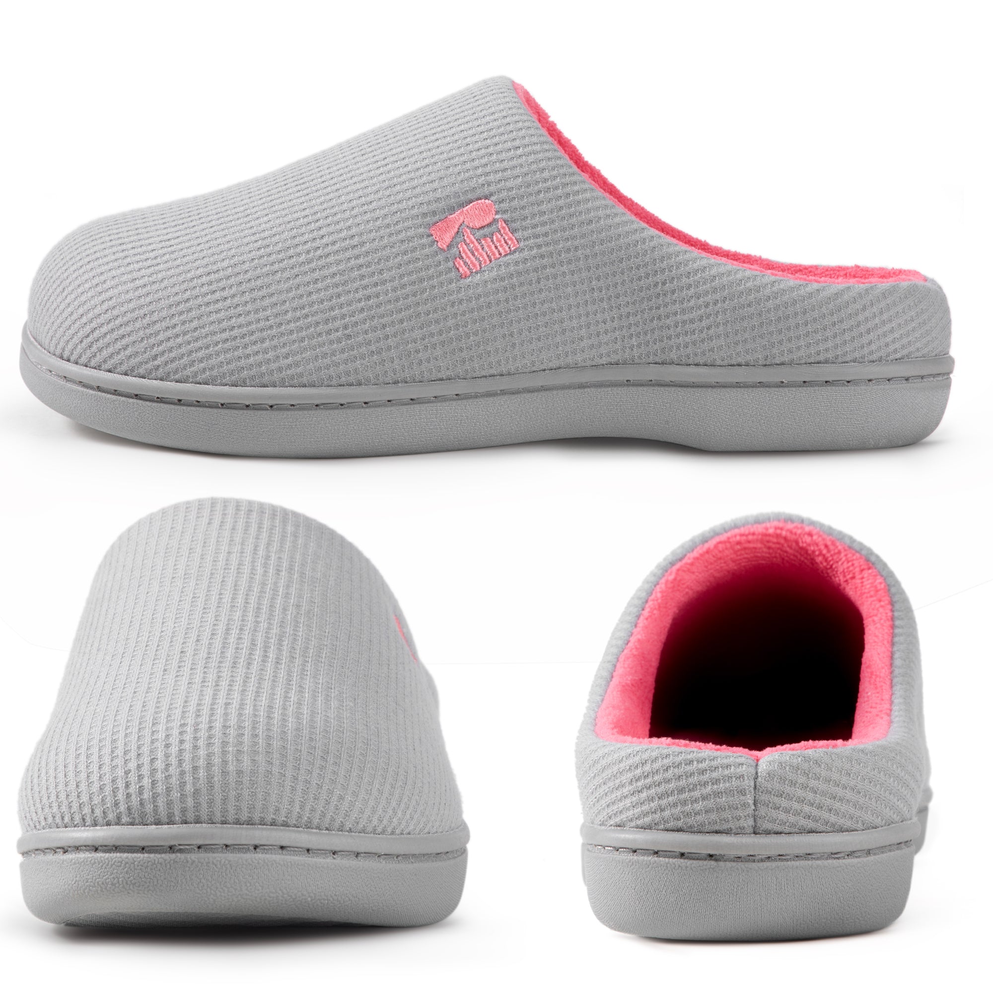 Women's Comfortable Two-Tone Memory Foam House Slippers - Soft Indoor Slides for Relaxation at Home, Perfect for Lounging and Cozy Evenings