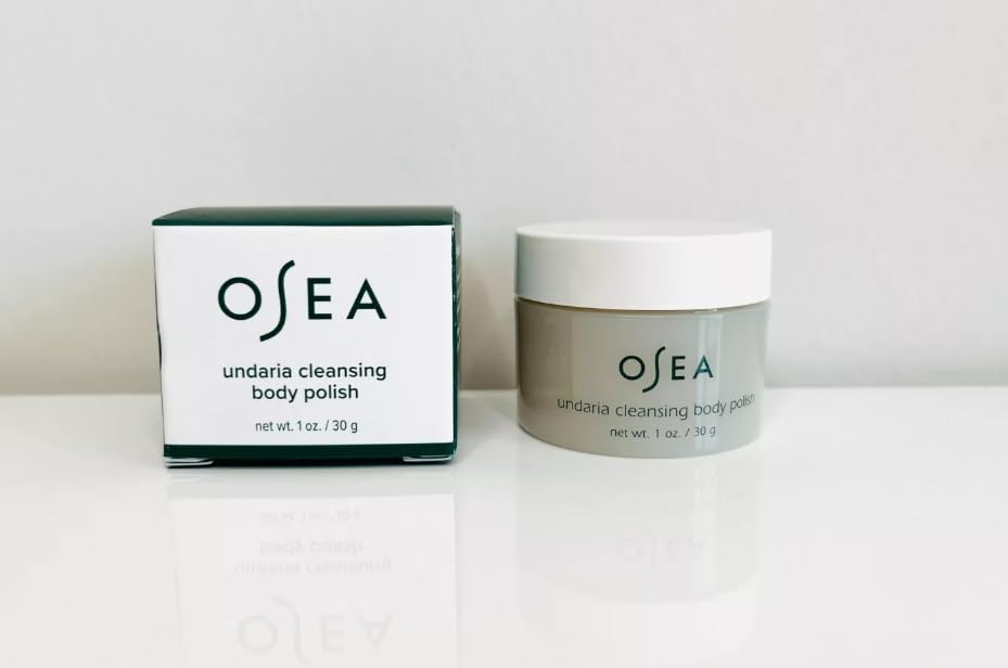 OSEA Undaria Algae Body Scrub - Exfoliating & Hydrating Body Polish for Smooth Skin - Perfect for Dry Skin & Post-Workout Recovery