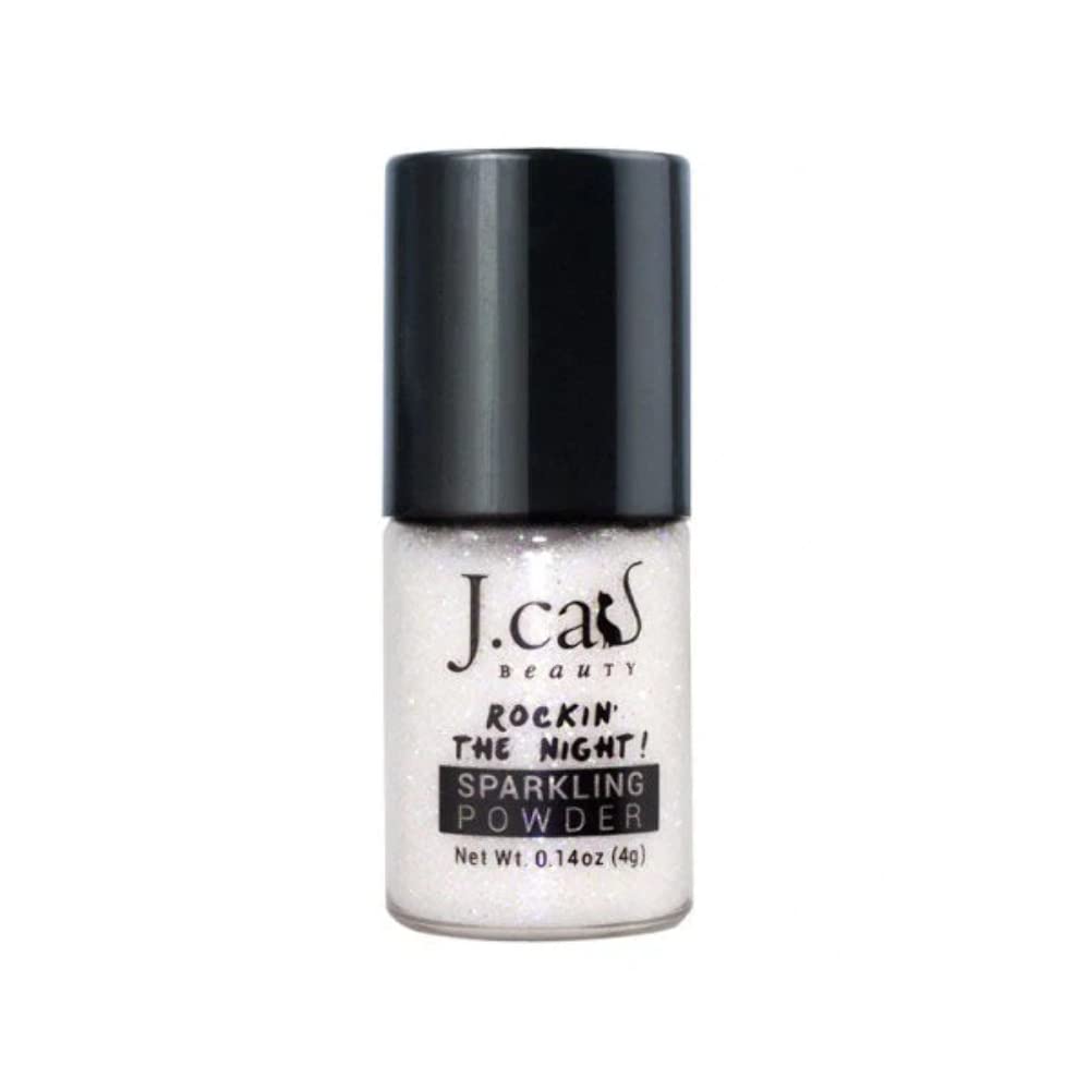 J.Cat Sparkling Powder 209 Ultra Pink - Vegan & Cruelty-Free Glitter Makeup for Eyes, Face & Body | Perfect for Parties, Festivals & Special Occasions
