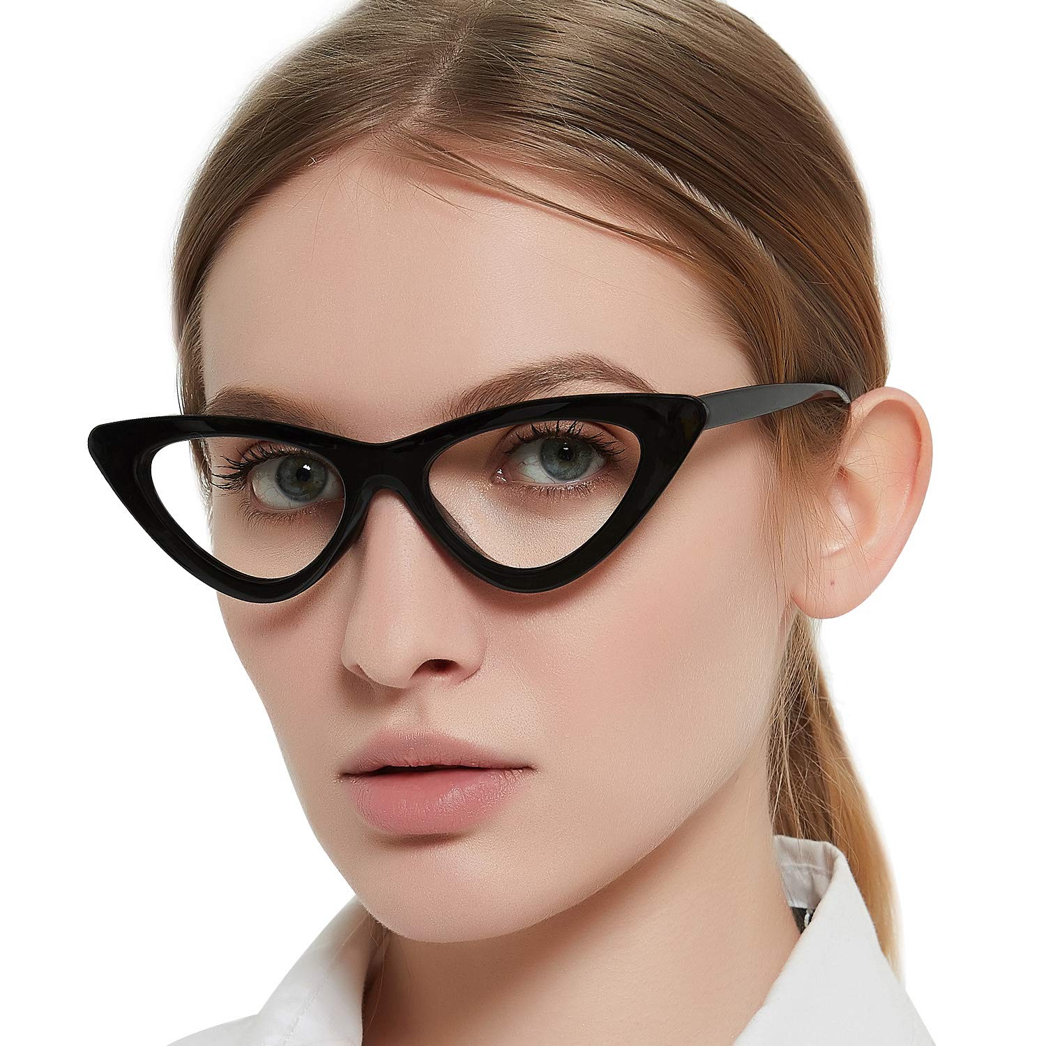 OCCI CHIARI Fashion Reading Glasses for Women & Men - Lightweight Eyeglass Frames with Spring Hinges - Perfect for Reading, Working, and Computer Use