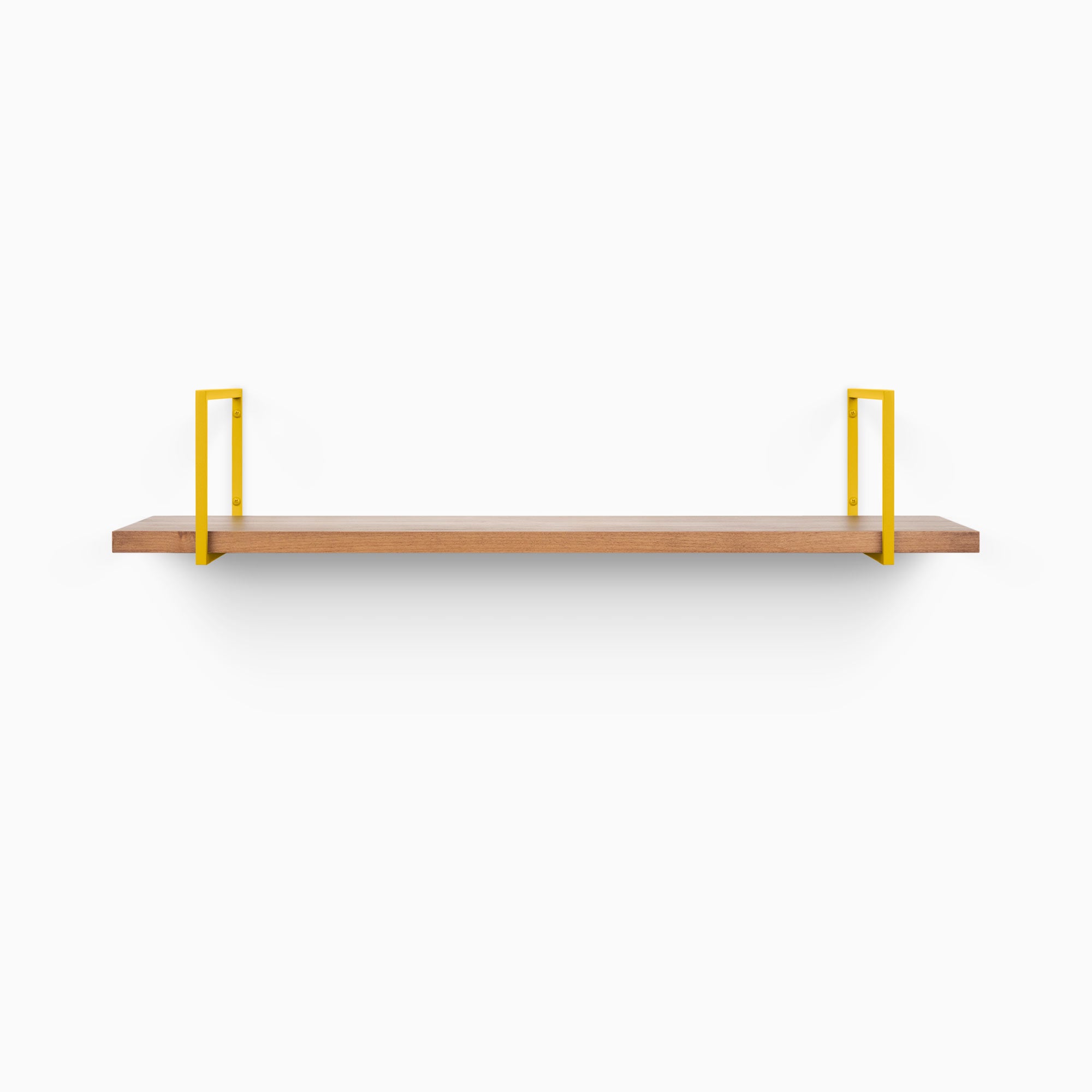 Bart Nutmeg Wall Shelf - Rustic Wood Floating Shelf for Home Decor - Perfect for Living Room, Bedroom, or Bathroom Storage